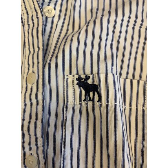 ABERCROMBIE Boy’s Long Sleeve Casual Button Down Shirt / Size: Small - Picture 4 of 7
